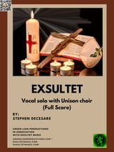 Exsultet Unison/Two-Part choral sheet music cover